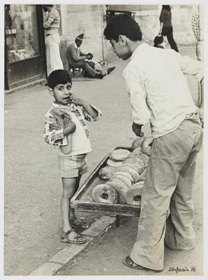 Na entrada do bairro cristão