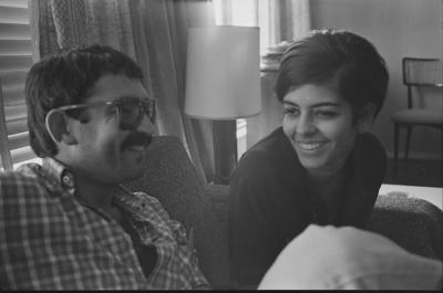 Mario Balaban e Dely Balaban, ex-alunos da UnB e colegas de universidade de Jorge Bodanzky