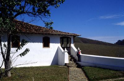 Fazenda Pau d'Alho - entrada da casa