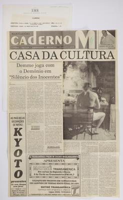 Casa da Cultura. Demme joga com o Demônio em "Silêncio dos Inocentes"