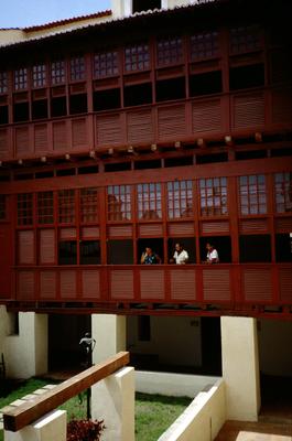 Solar da Baronesa - vista do pátio posterior