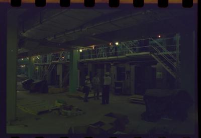 Produção do CD-ROM sobre o Parque Gráfico O Globo, coordenado por Geraldo Sarno