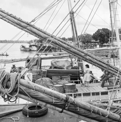 Abaetetuba, barcos no rio Tocantins