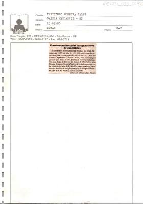 Construtora Hotchief inaugura torre de escritórios