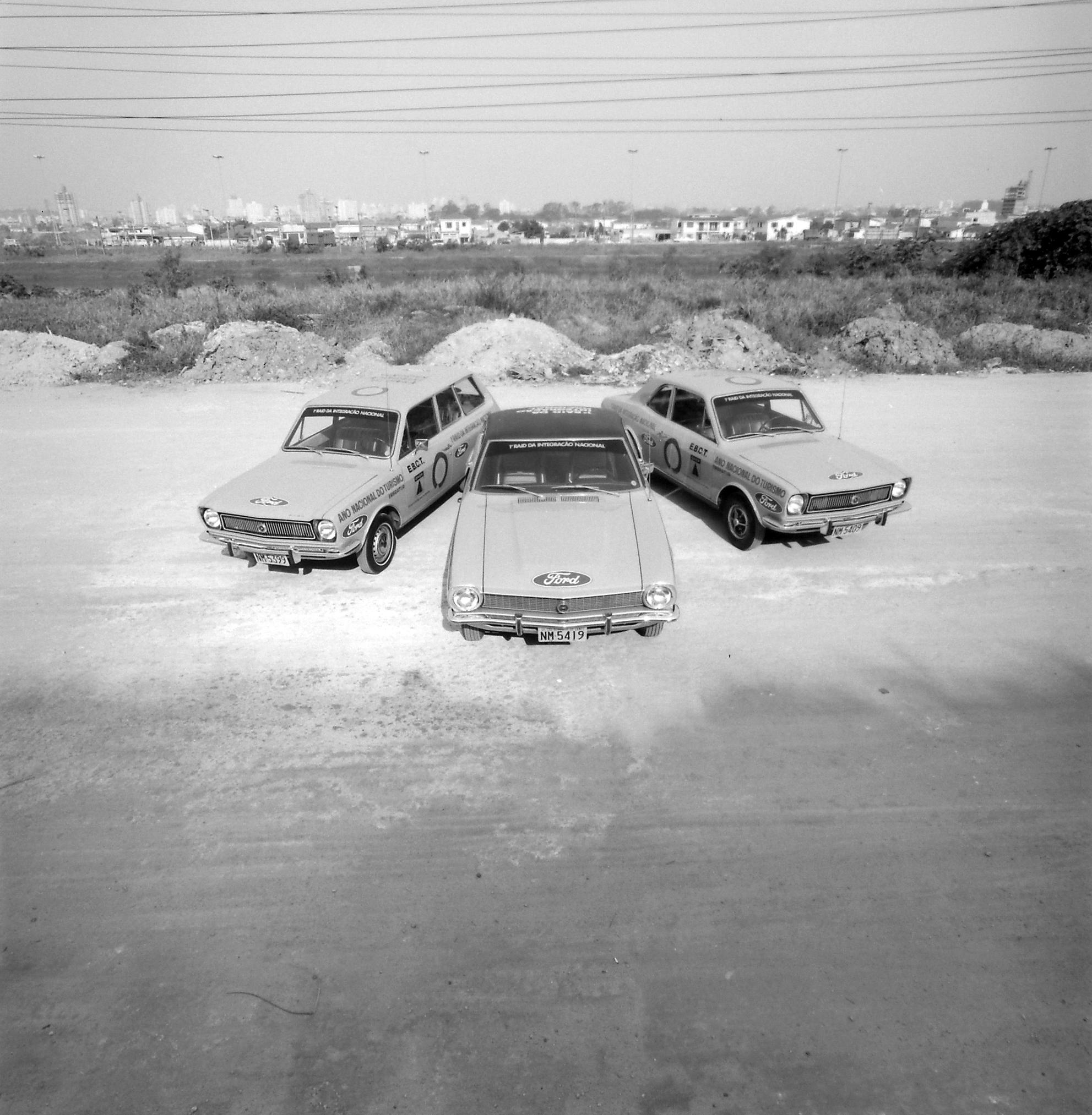 Campanha publicitária da Ford - Primeiro Raid de Integração Nacional