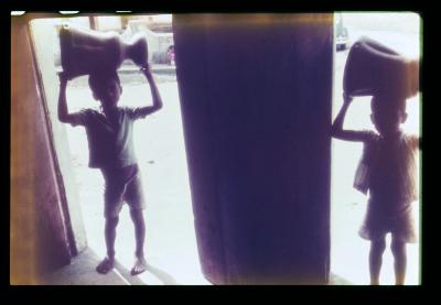 Testes e ensaios para o filme O Profeta da Fome