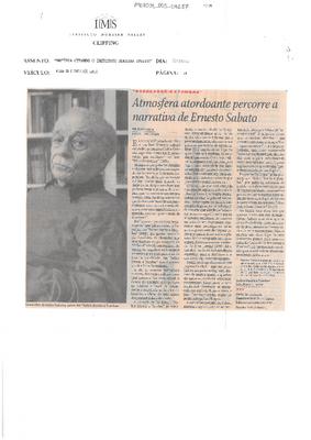 Atmosfera atordoante percorre a narrativa de Ernesto Sabato