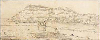 (Monte Brasil visto da igreja do Livramento)