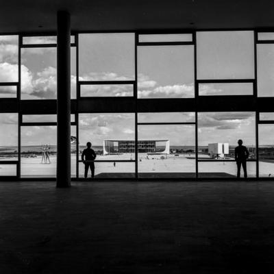 Praça dos Três Poderes vista do Palácio do Planalto