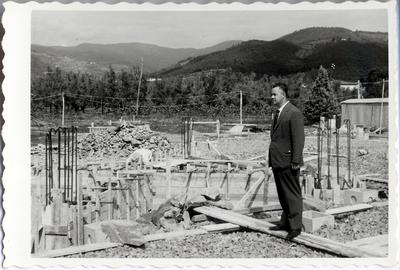 Construção do Monumento Votivo Militar Brasileiro em Pistóia