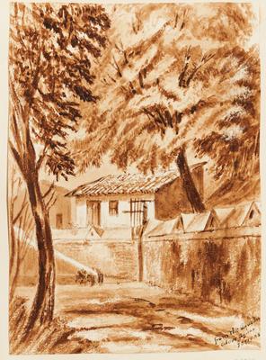 From the Aqueduc above Aguas ferreas