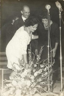 Elizeth com Oscar e Yedda Gimenez