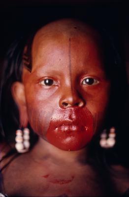 Série Xingu - Criança do povo Txucarramãe