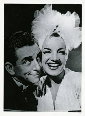 Edward Everett Horton e Carmen Miranda