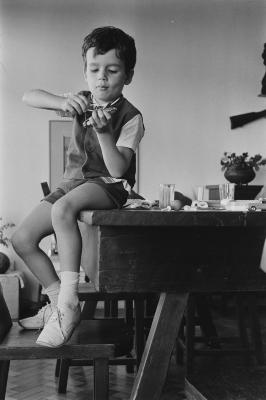 Filhos de Sylvia Orthof e Pedro Sávio Pereira Lima. Família e amigos de Jorge Bodanzky