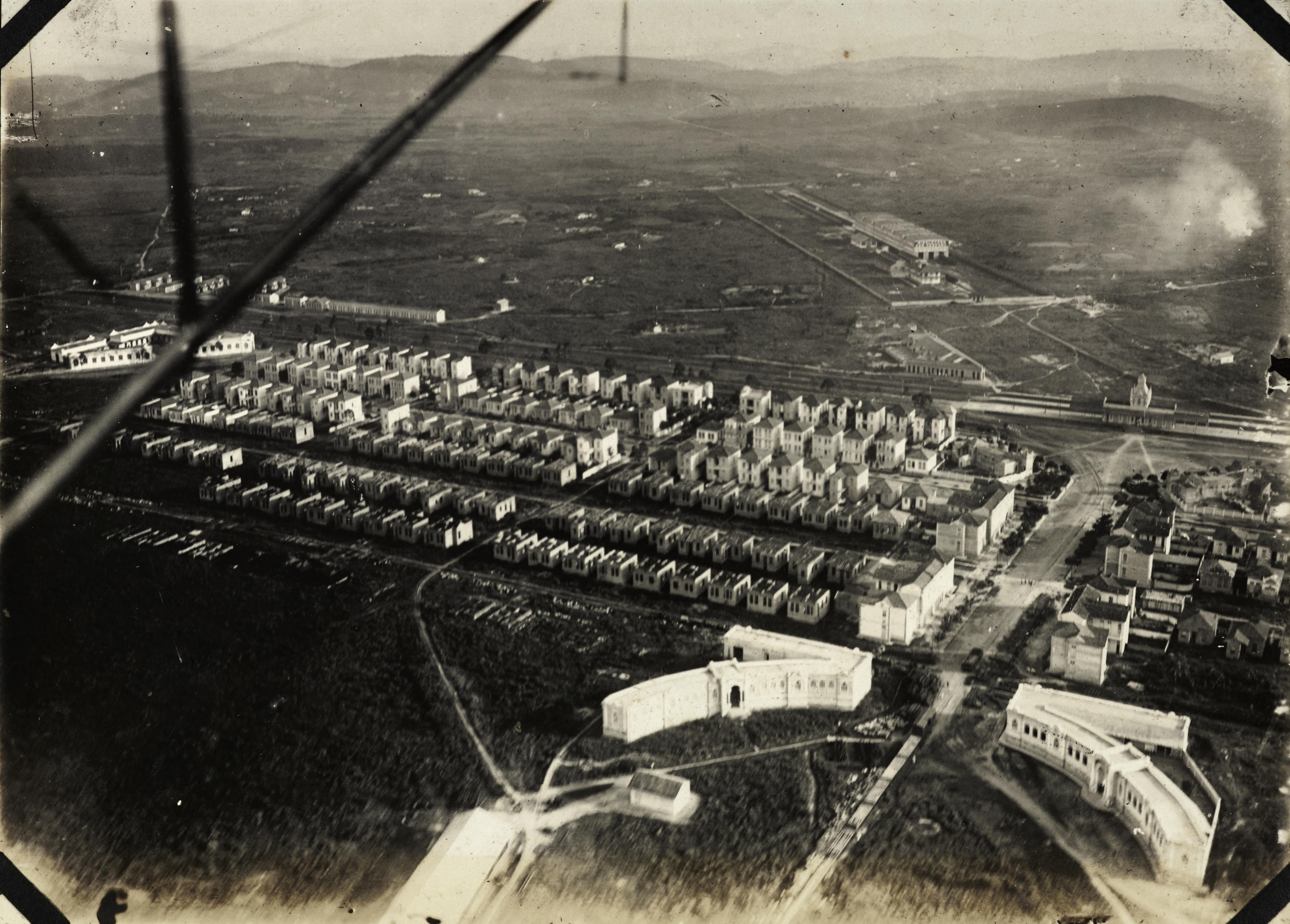 Vista aérea do bairro de Marechal Hermes
