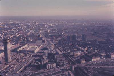 Vista da parte de cima da Torre Olímpica