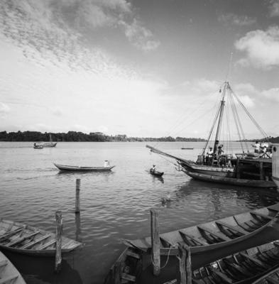 Abaetetuba, barcos no rio Tocantins