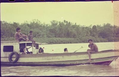 Filmagens de "Iracema: uma transa amazônica", com direção de Jorge Bodanzky e Orlando Senna