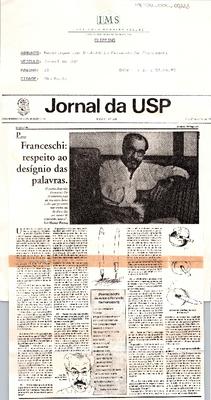 Franceschi: respeito ao desígnio das palavras