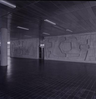 Painel de Burle Marx no Centro Cívico de Santo André