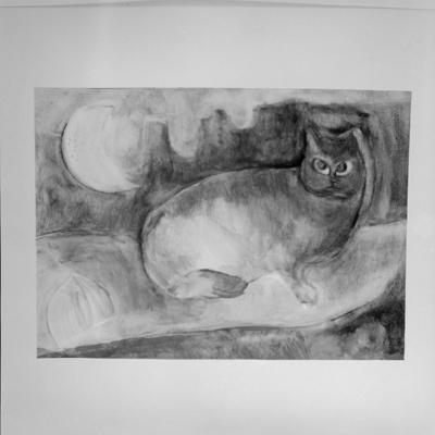 Pintura de Maria Cecília Manuel Gismondi (reprodução)