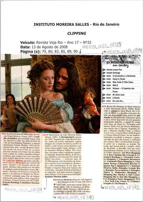 As aventuras de Molière.