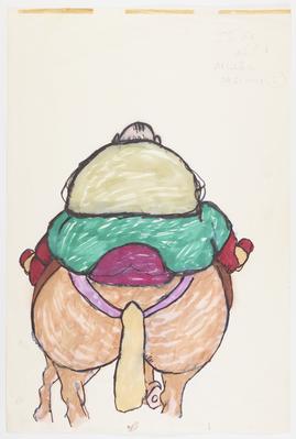 O homem é um animal que o cavalo põe em cima dele pra ganhar o Grande Prêmio