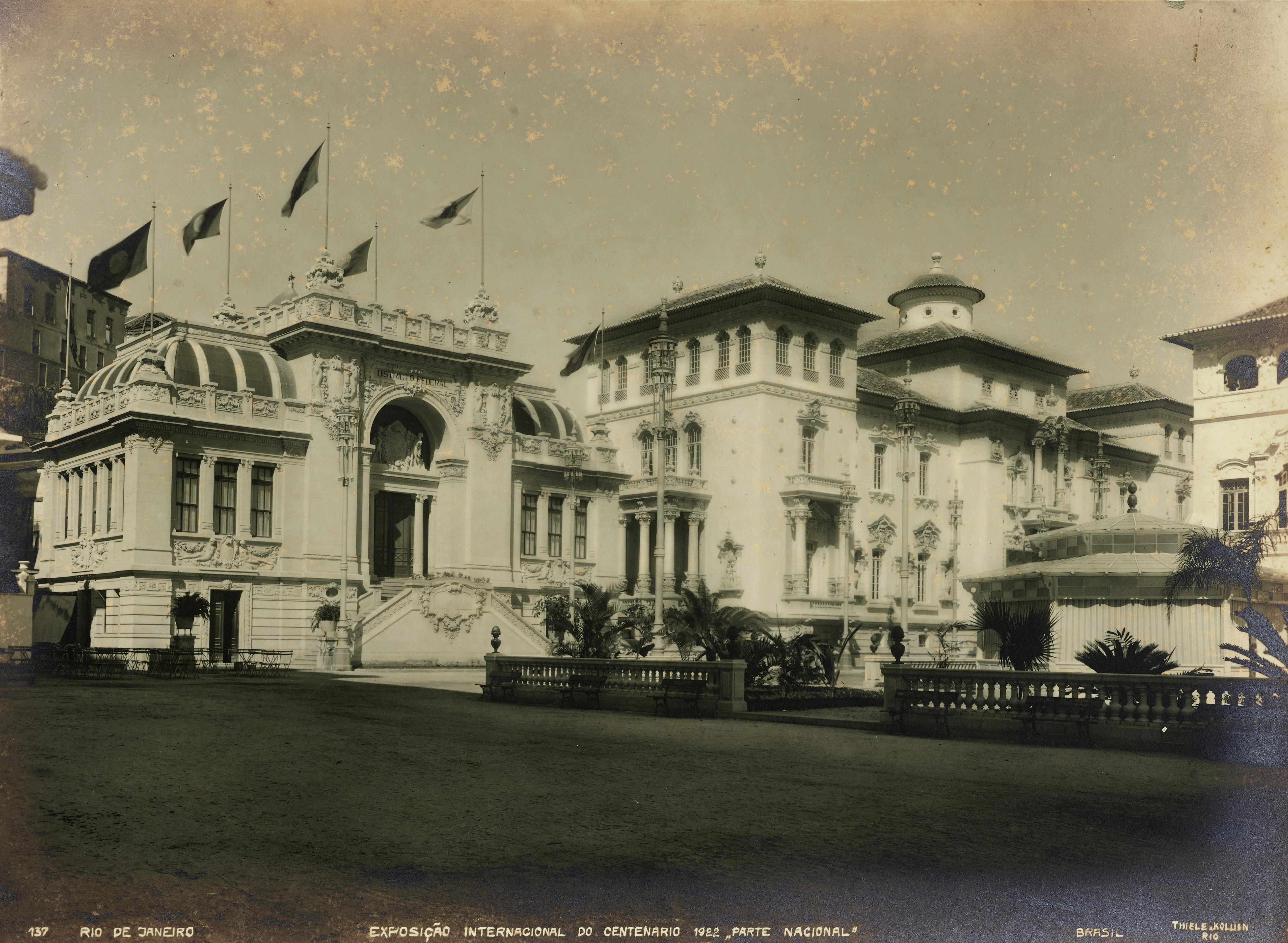 Exposição Internacional do Centenário da Independência - Pavilhões Brasil