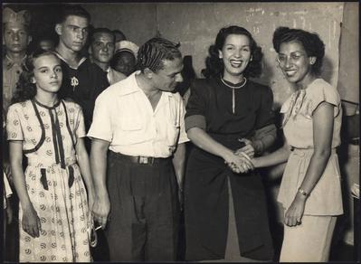 Gilberto Alves, Emilinha Borba e Ísis de Oliveira