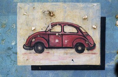 Flagrante de rua - placas, letreiros e cartazes