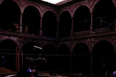 Museu Histórico Regional - claustro em obra