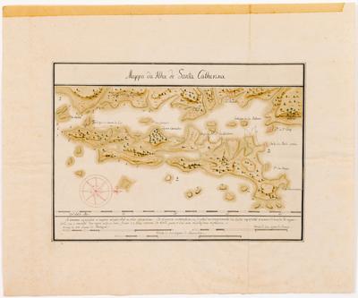 Mappa da Ilha de Santa Catherina