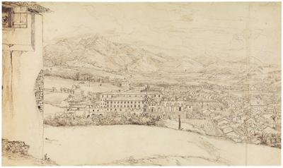 (Vale do Rio Comprido e Tijuca vistos do Morro do Castelo)