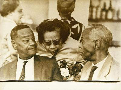 Pixinguinha, Beti e Donga (reprodução)