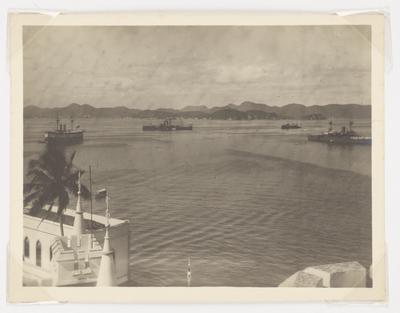 Baía de Guanabara vista da Ilha das Cobras