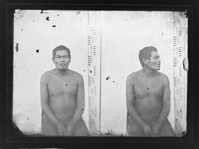 Indígena do povo Aimoré, também conhecido como Botocudo