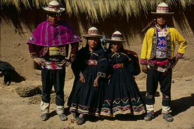 Série Bolívia - População local