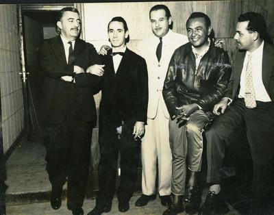 Dermival Costa Lima, Nelson Gonçalves e Luiz Gonzaga